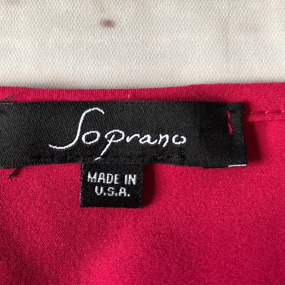 Soprano color block dress (M) B5 - Picture 4 of 8